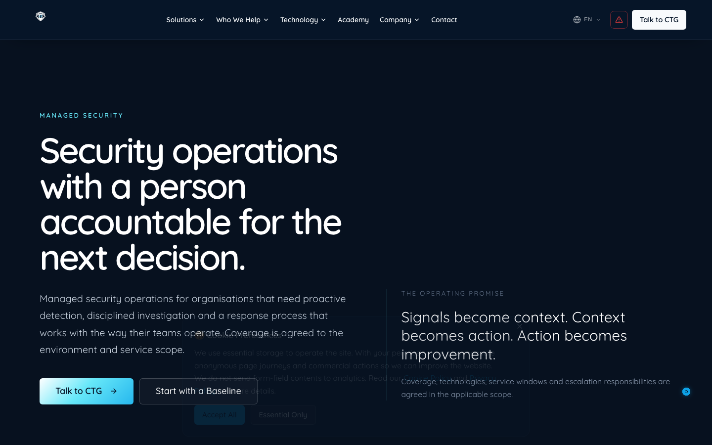 CTG Platform & Client Portal project evidence 2