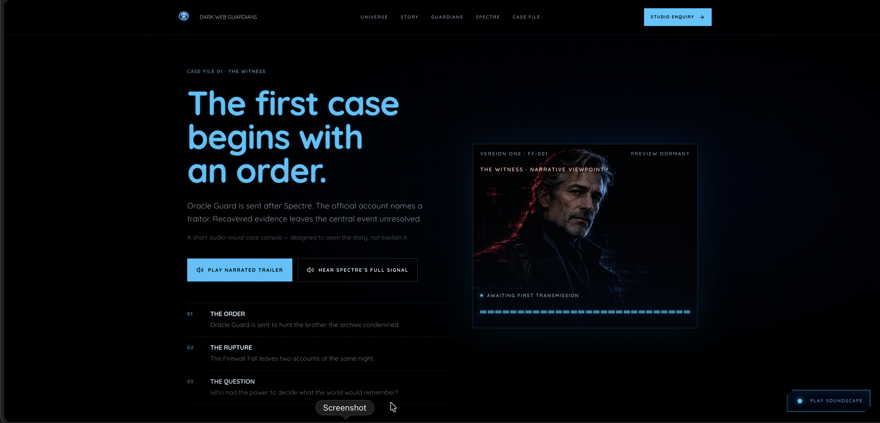 Dark Web Guardians project evidence 3